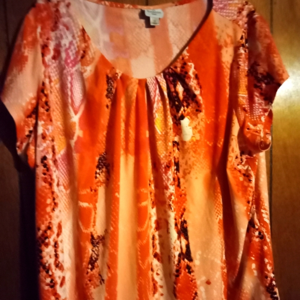 WORTHINGTON WOMAN BRAND GORGEOUS BLOUSE SIZE 3X